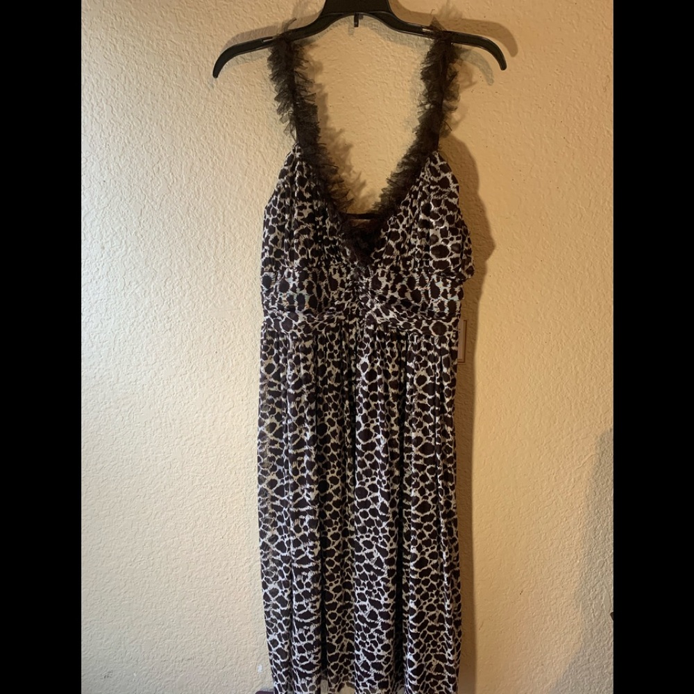 New Animal Print Dress